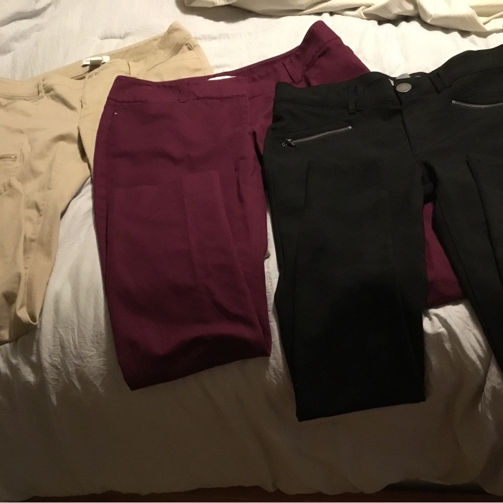 Bundle. White House Black Market and Wit & Wisdom (3 pairs of pants)